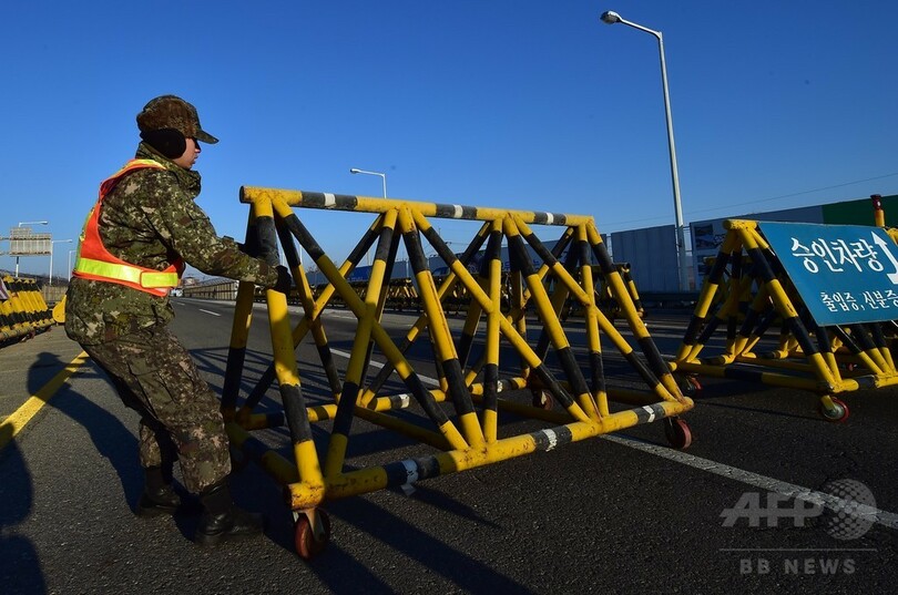 韓国、開城で北朝鮮との共同事業を中断
