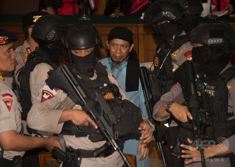 インドネシア首都の自爆攻撃事件、イスラム教指導者に死刑判決