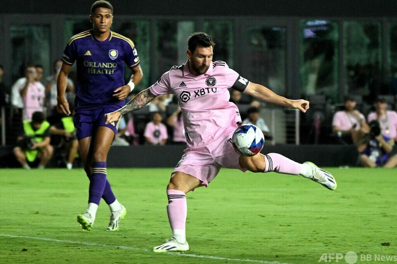 メッシ2ゴールでMLS移籍後3戦5発 マイアミを勝利に導く