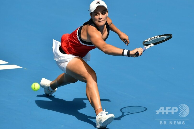 女王ハレプ、復帰戦は初戦敗退 実戦わずか1試合で全豪へ