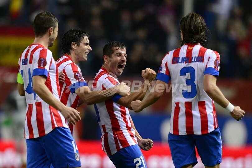 アトレティコ・マドリードがアカデミカ下す、ヨーロッパリーグ