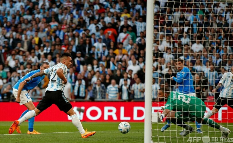 アルゼンチンがフィナリッシマV メッシ躍動でイタリア下す
