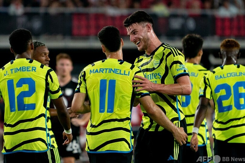 アーセナル、MLSオールスターに5発大勝 ハヴァーツ初ゴール