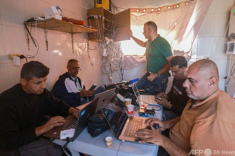 AFP現地職員のガザ退避、仏外務省が働き掛け