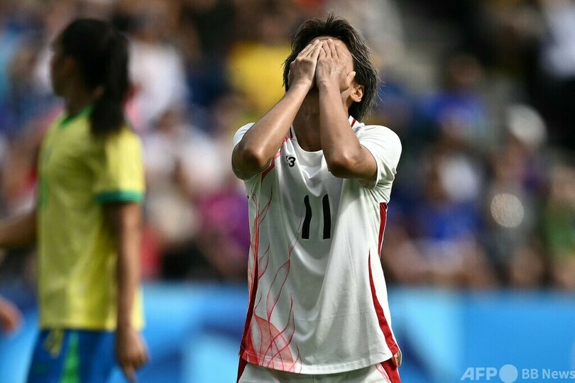 なでしこがブラジルに逆転勝ち、谷川驚愕の決勝弾 パリ五輪サッカー女子