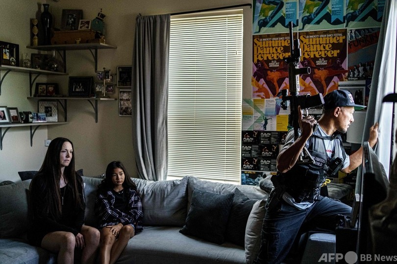 武器を手に黒人社会守る自警団「自由の戦士」 米ミネアポリス