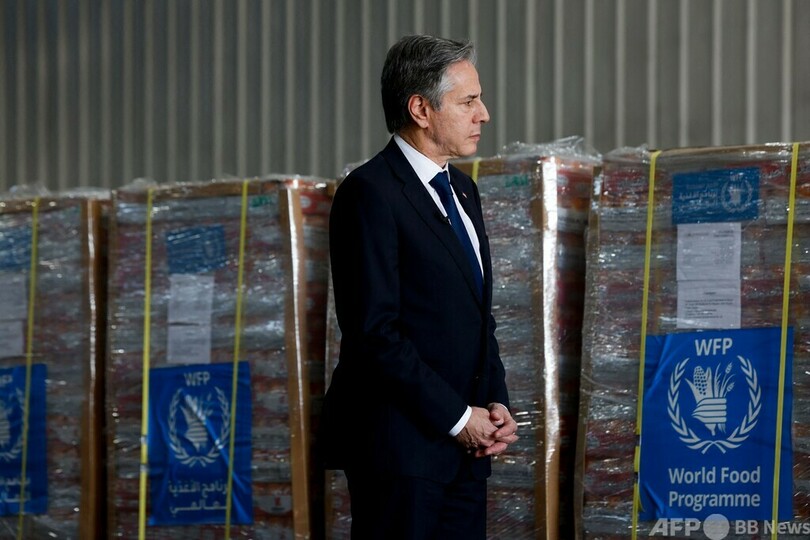 米国務長官、イスラエルに到着 中東歴訪の一環