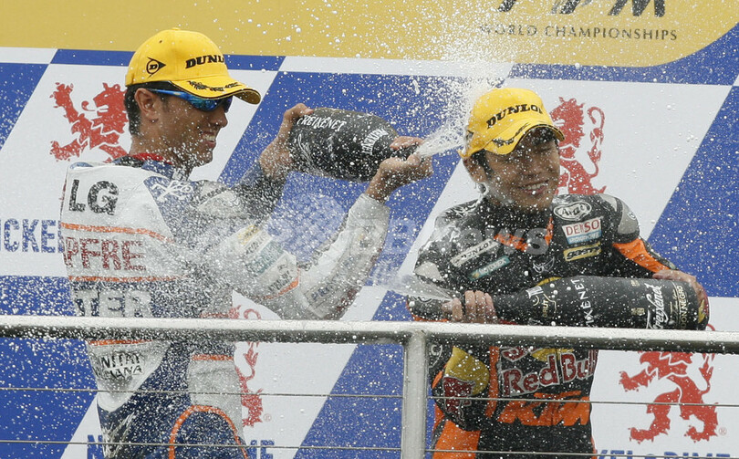 青山博一 250ccクラスで3位フィニッシュ