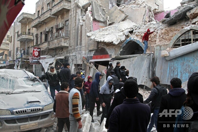 ロシアが停戦発表のシリアで戦闘激化 市民18人死亡の情報