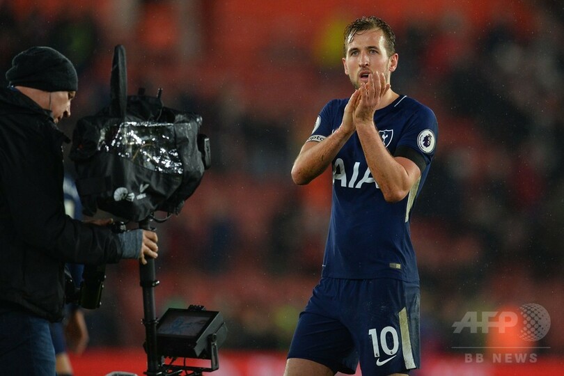 トッテナムが手痛いドロー、ケインはリーグ通算100得点に王手