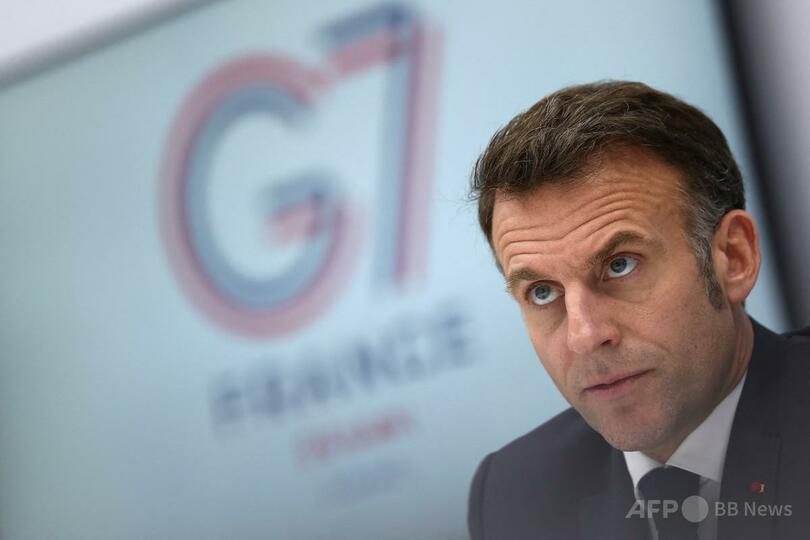 イランによるホルムズ海峡での機雷敷設「確認取れていない」 マクロン仏大統領