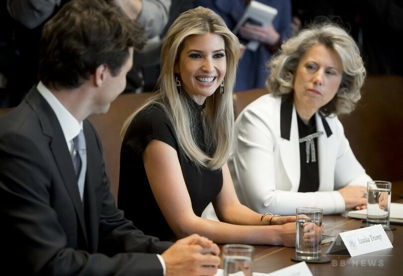 米大統領の長女イヴァンカさん、加首相との会合で中心的役割