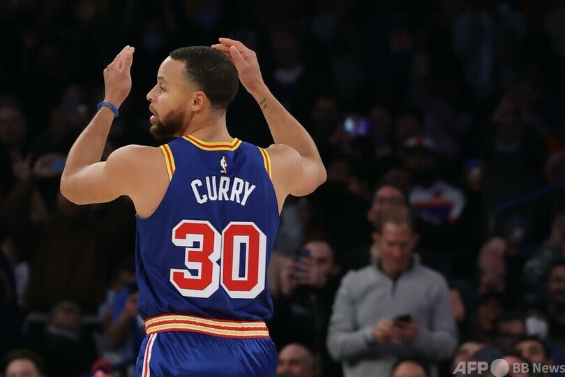 カリーが大記録達成  3P成功数でNBA歴代最多、アレン氏抜く