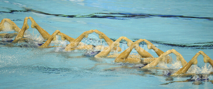 日本 シンクロ チームTRで決勝進出、世界水泳