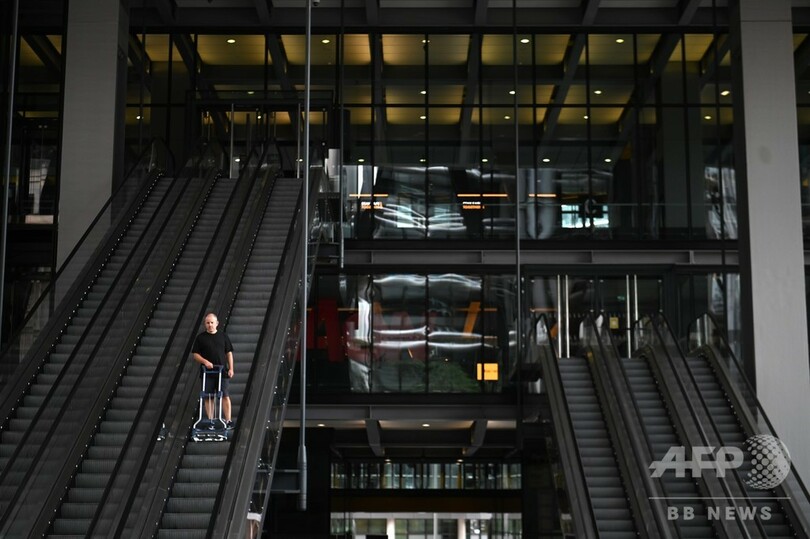 ロンドン金融街「シティー」がゴーストタウン化、戻らないオフィスワーカーら 英