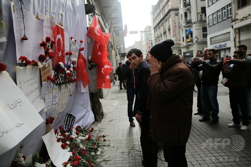 イスタンブール自爆 is関係のトルコ人の犯行と断定 写真7枚 国際ニュース afpbb news