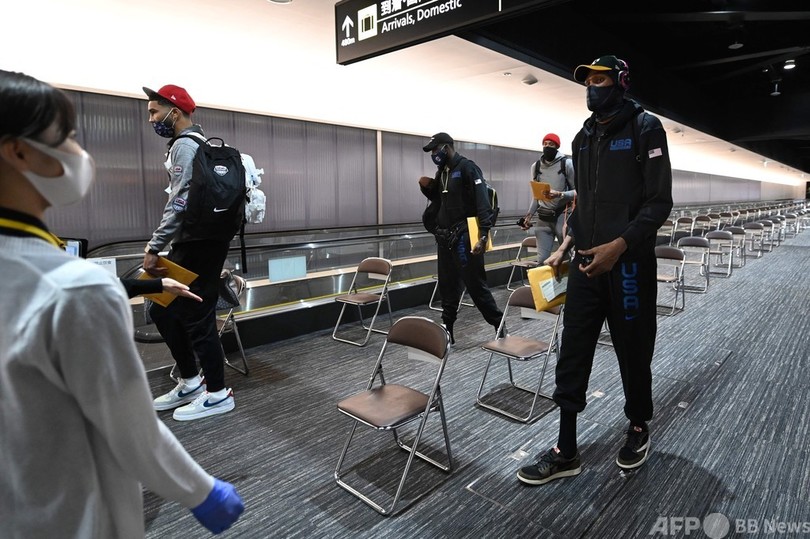 バスケットボール米国代表、東京五輪控え来日