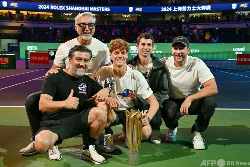 シナーが上海マスターズ優勝 ジョコビッチのツアー100勝目阻む