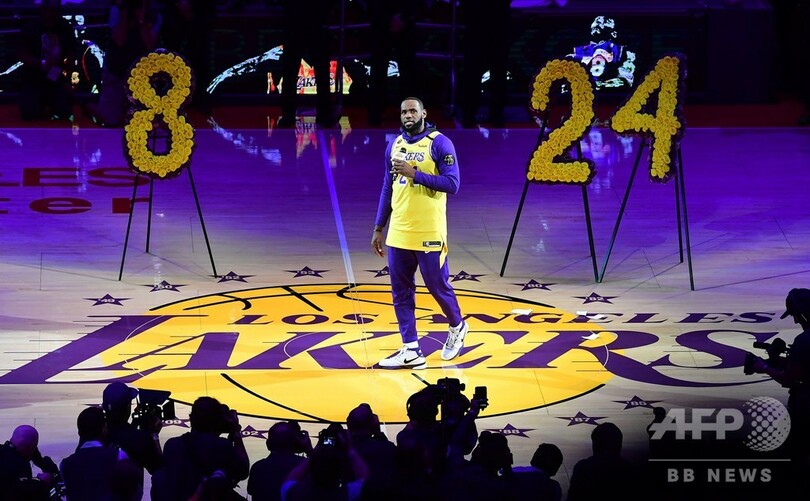 コービー氏の意志を受け継ぐ、レブロンが誓いのスピーチ