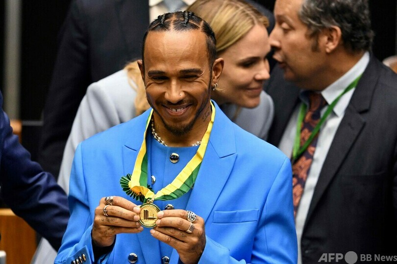 F1ハミルトン、ブラジル名誉市民に