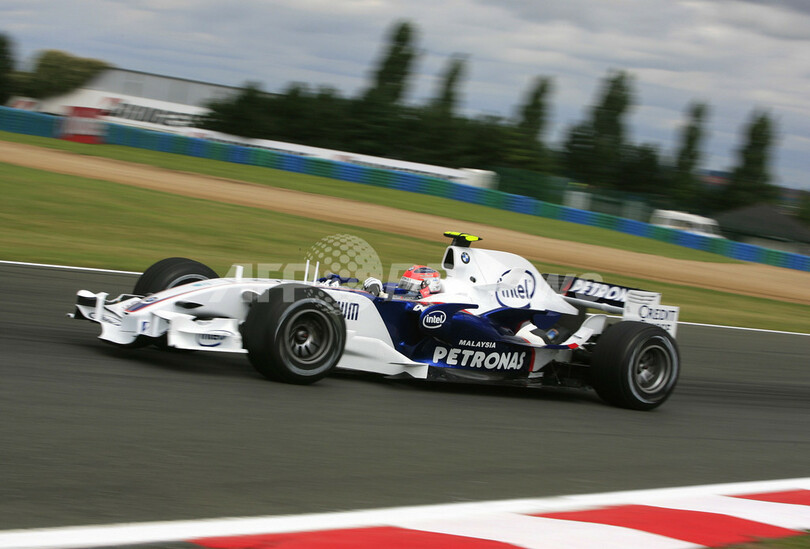 ライコネン フランスGPフリー走行1回目でトップタイムを記録