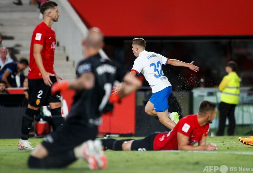 バルセロナがマジョルカとドロー 、若手F・ロペスが同点弾