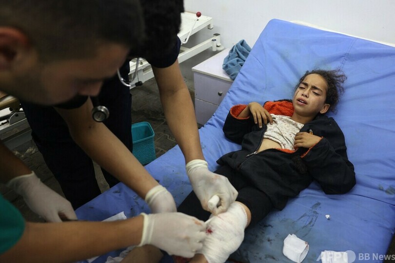 ラファ近郊の避難所をイスラエル攻撃、35人死亡 ガザ当局