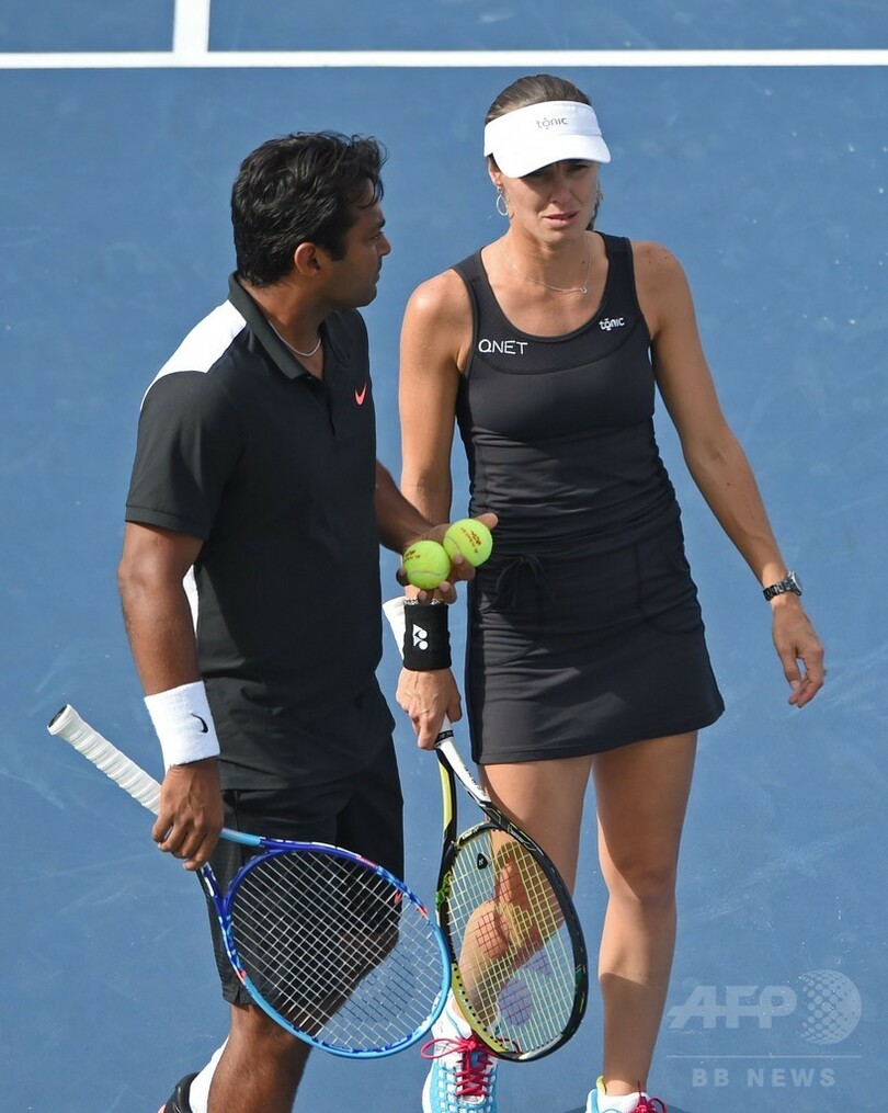 パエス/ヒンギス組、混合ダブルス優勝で46年ぶりの快挙 全米オープン