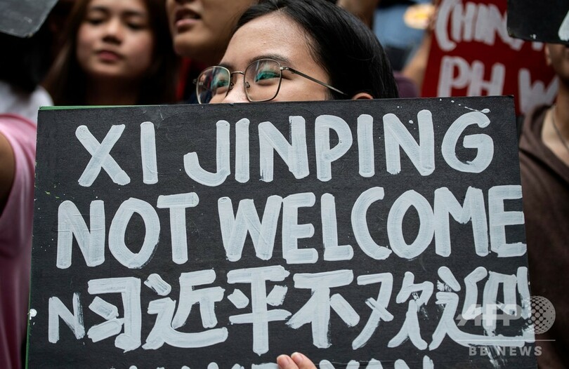 習氏が比を公式訪問、中国首脳として13年ぶり 関係強化目指す