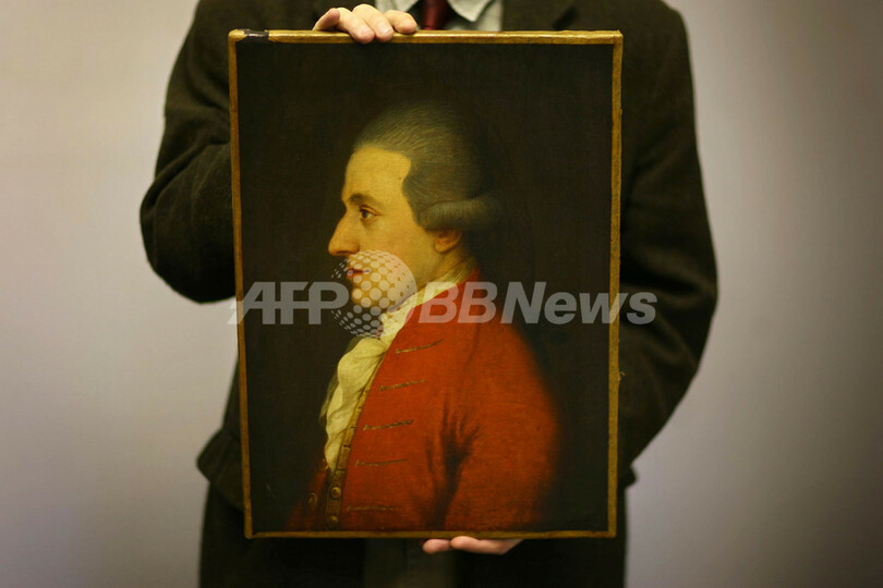 新発見のモーツァルト肖像画、本物と判明