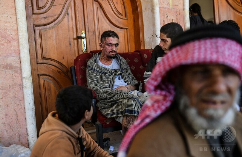 シリア・ラッカでISへの空爆激化、民間人数十人が脱出