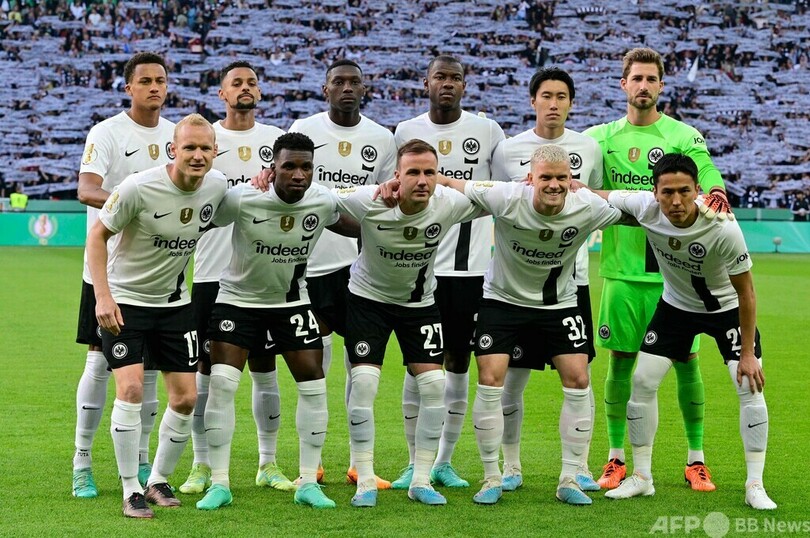 ライプツィヒがドイツ杯連覇 フランクフルトに快勝