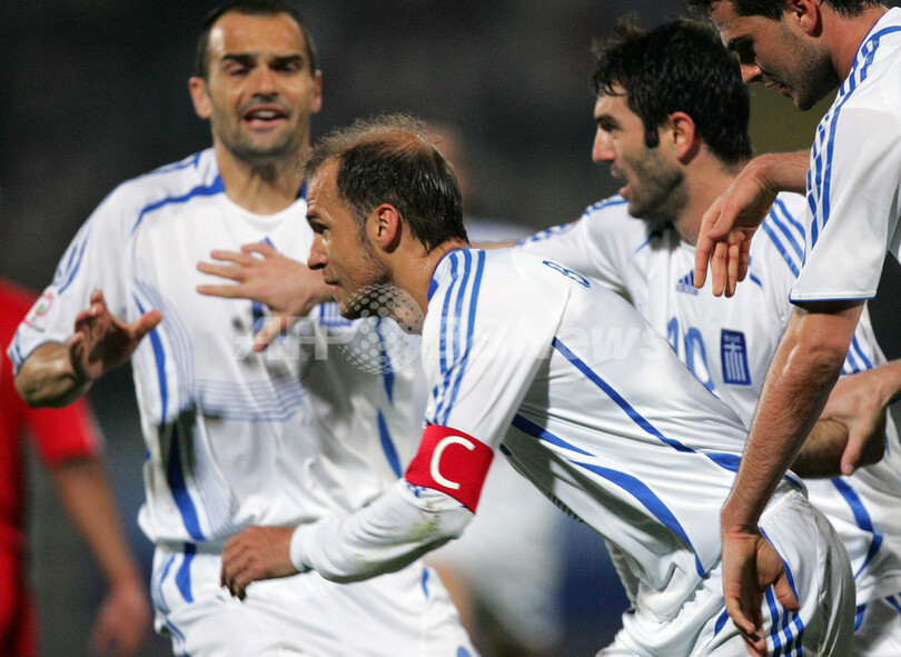 ＜サッカー 欧州選手権2008・予選＞ギリシャ バシナスのPKでマルタに勝利 - マルタ