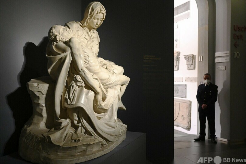 ミケランジェロの「ピエタ」 3作品が初めて一堂に 伊