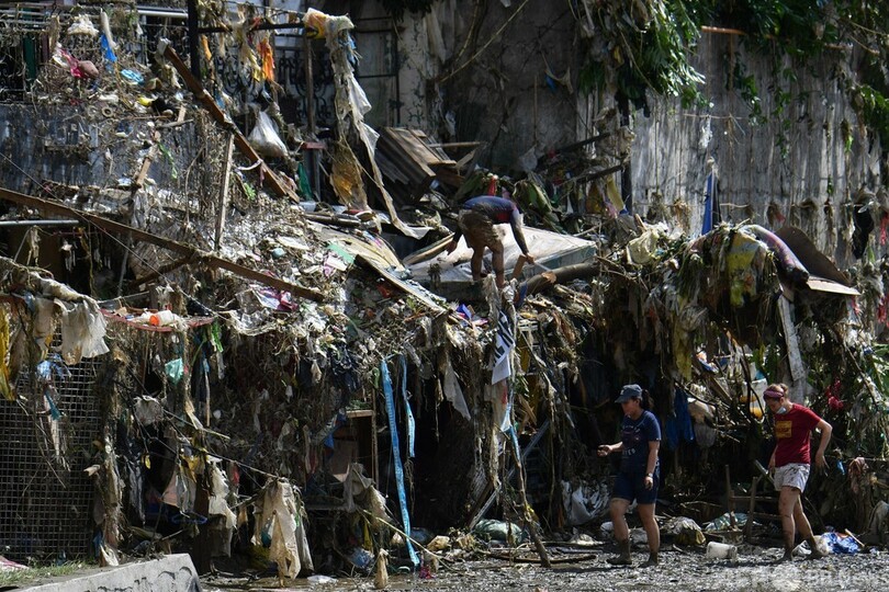 フィリピン、台風22号の死者27人に 最悪規模の洪水被害