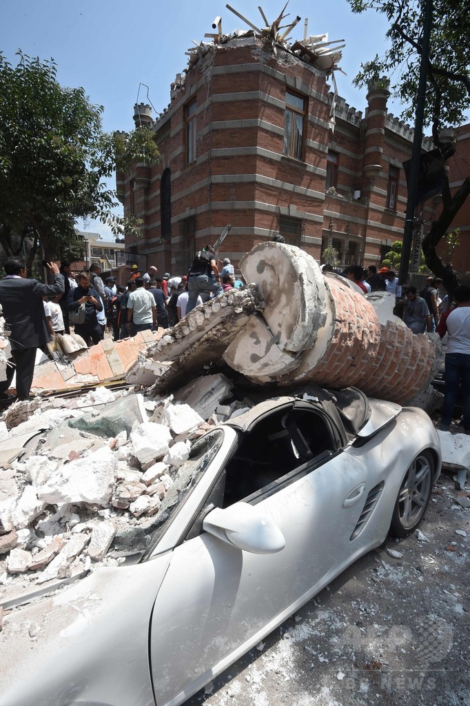 メキシコ地震、死者138人に