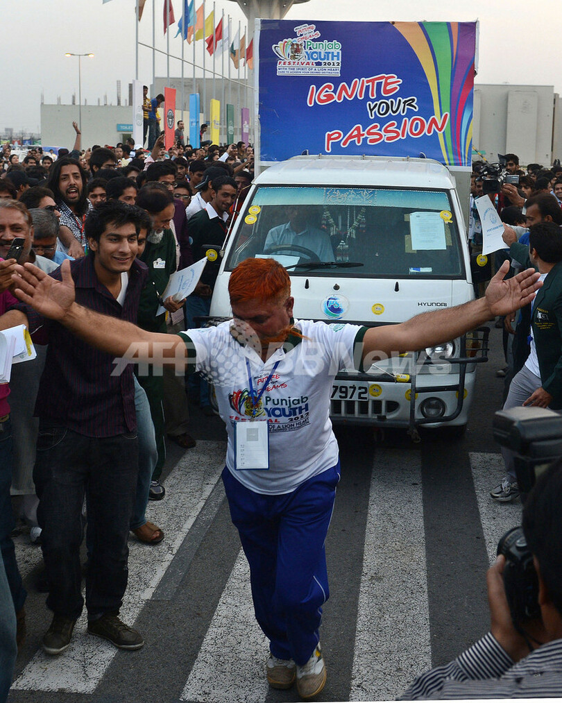 パキスタンで「珍競技」の世界記録大会が開催