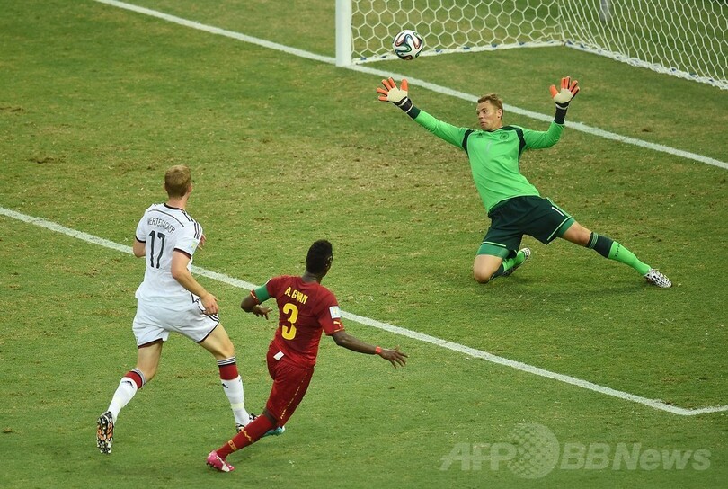 ドイツとガーナはドロー、同点弾のクローゼがW杯最多得点タイ記録
