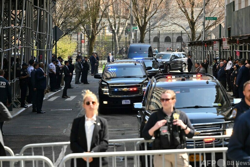 トランプ氏が出廷、無罪を主張