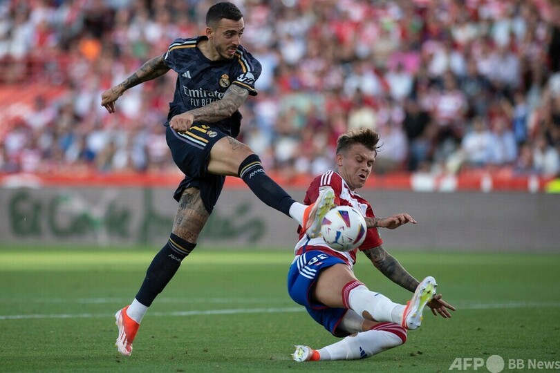 王者レアルが降格グラナダ下す サブメンバーで4発快勝