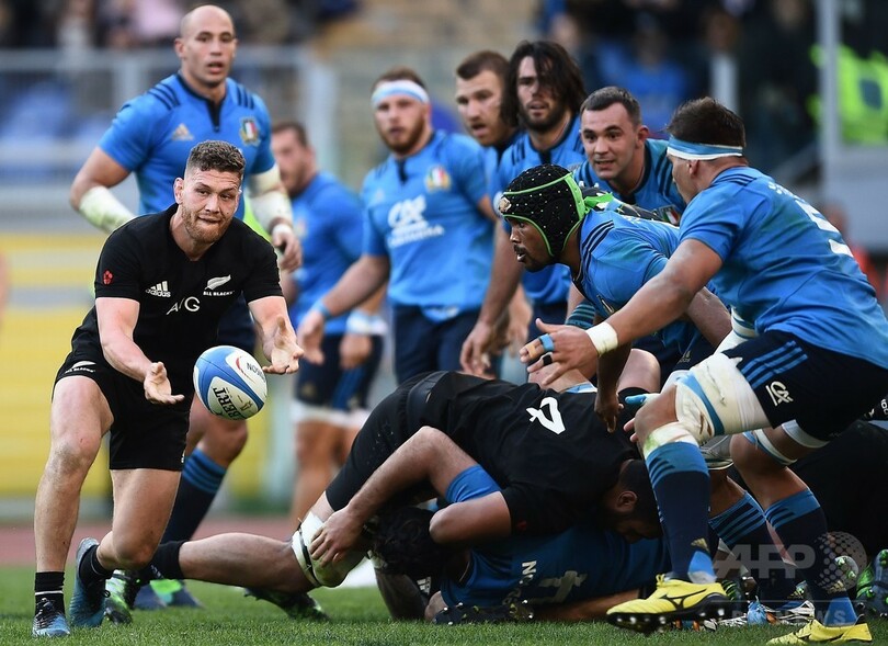 NZがイタリアに大勝、アイルランド戦のリベンジに向け肩慣らし