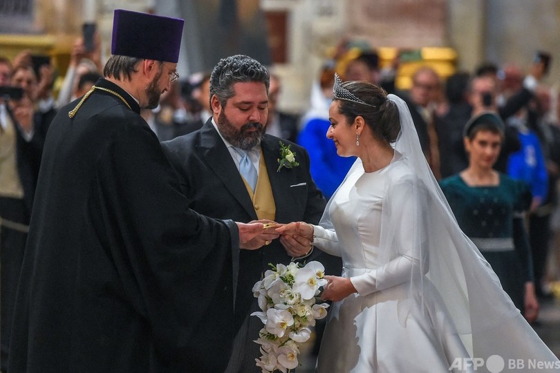 ロシアで1世紀ぶりロイヤルウエディング ロマノフ家の子孫