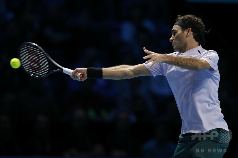 ATPファイナル開幕、V7目指すフェデラーが白星発進