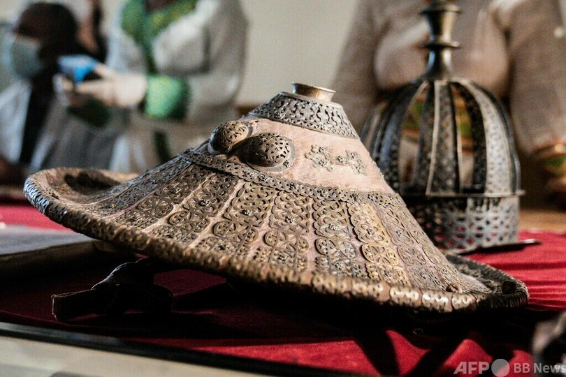 エチオピア、150年前に英国軍が略奪の文化財公開