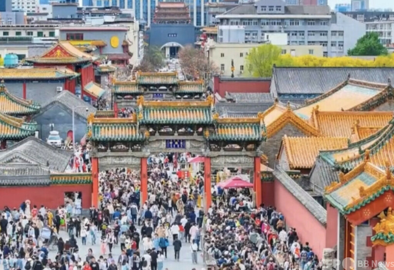 メーデー連休期間中 訪中外国人観光客数が大幅増