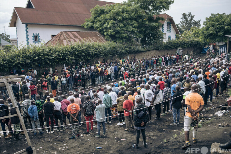 武装勢力と戦う！ 軍の募集に大勢の志願者 コンゴ民主共和国