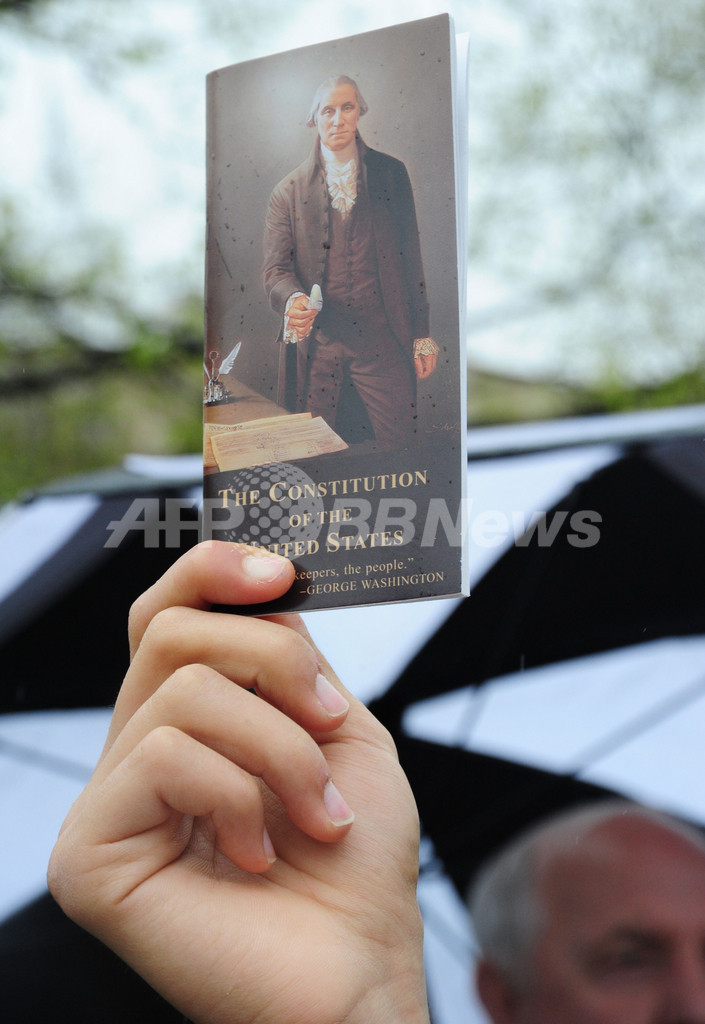 全米で「21世紀のボストン茶会事件」、オバマ政権の経済政策に抗議