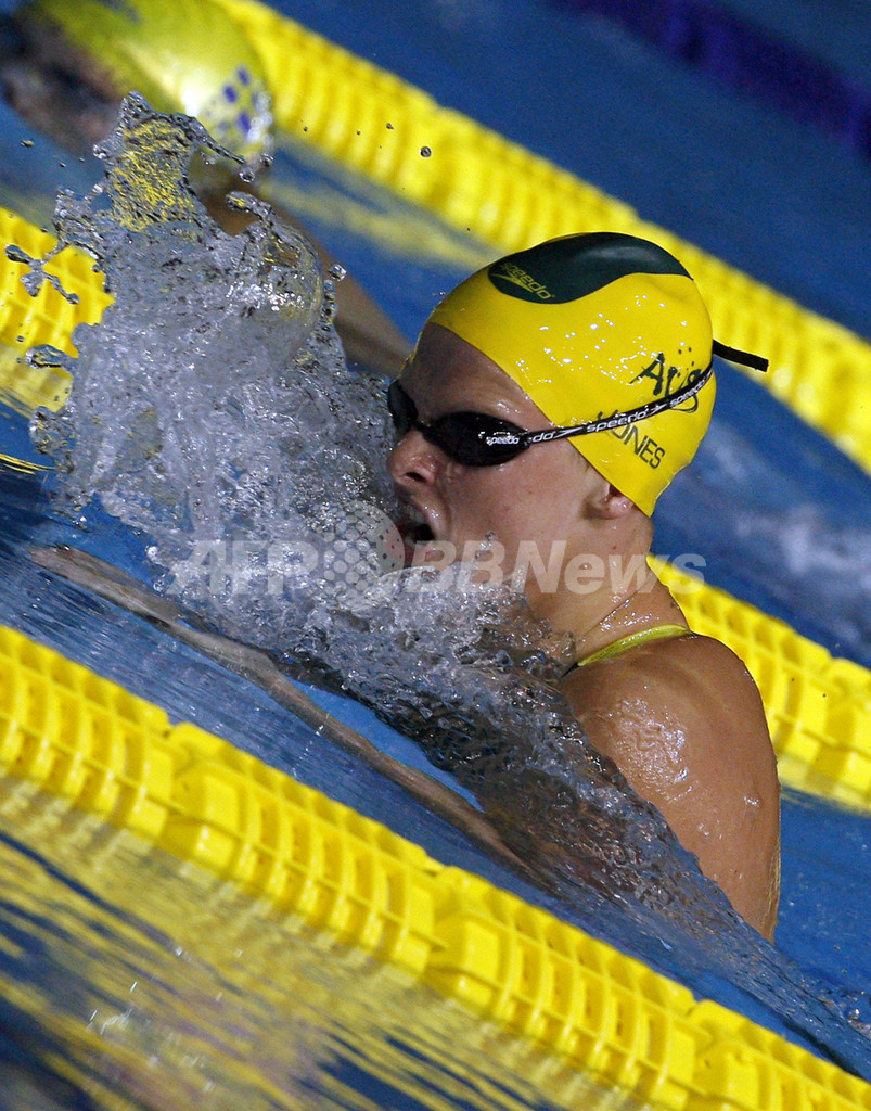 ＜第12回世界水泳選手権＞競泳、カーク 女子100メートル平泳ぎ準決勝でトップに - オーストラリア