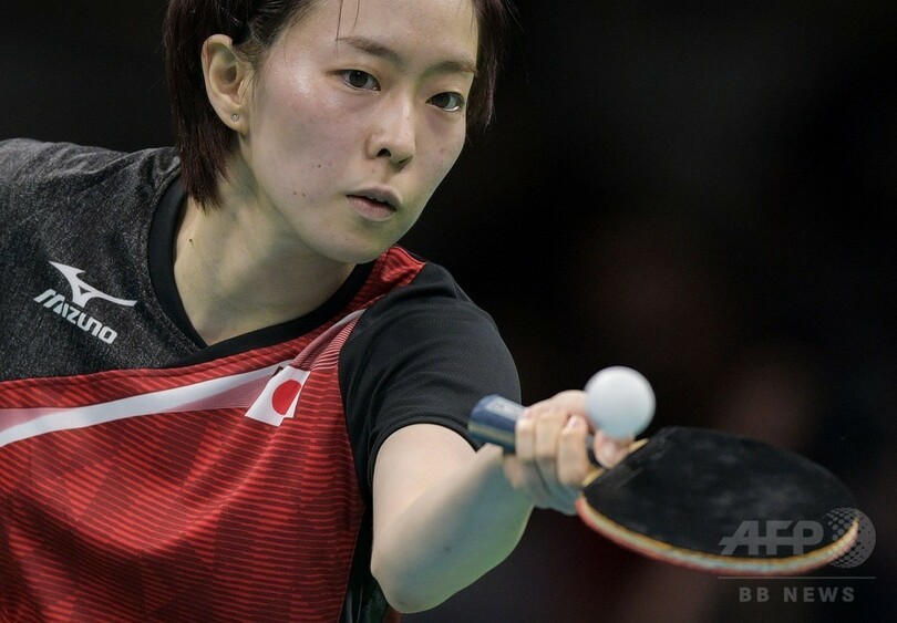 石川佳純がシングルス初戦で敗退、卓球女子