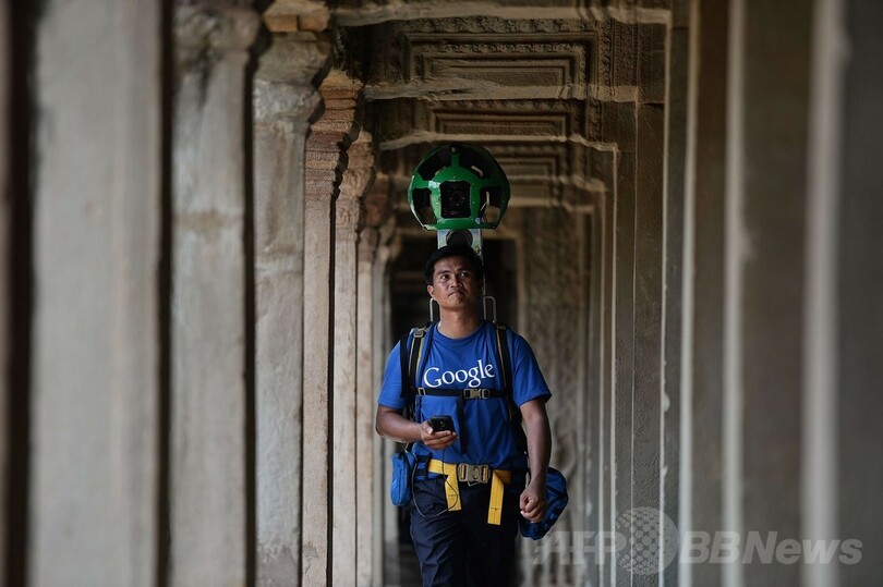 アンコール・ワット、ストリートビューに登場